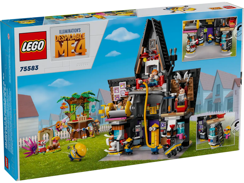 Lego Minions and Gru's Family Mansion 75583