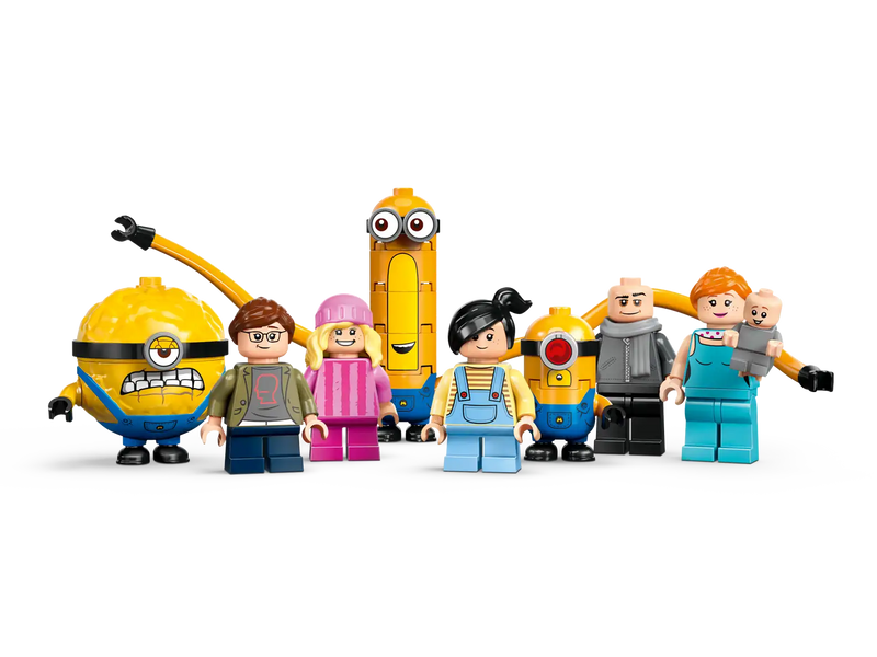 Lego Minions and Gru's Family Mansion 75583