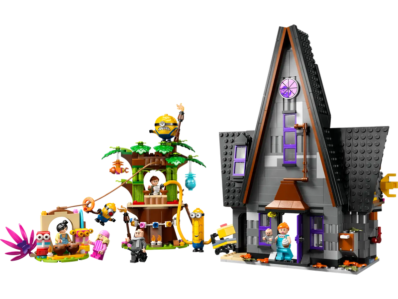 Lego Minions and Gru's Family Mansion 75583