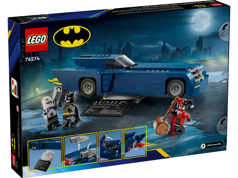 Lego Batman™ with the Batmobile™ vs. Harley Quinn™ and Mr. Freeze™ 76274