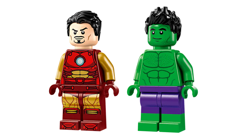 Marvel
Iron Man with Bike and The Hulk lego 76287