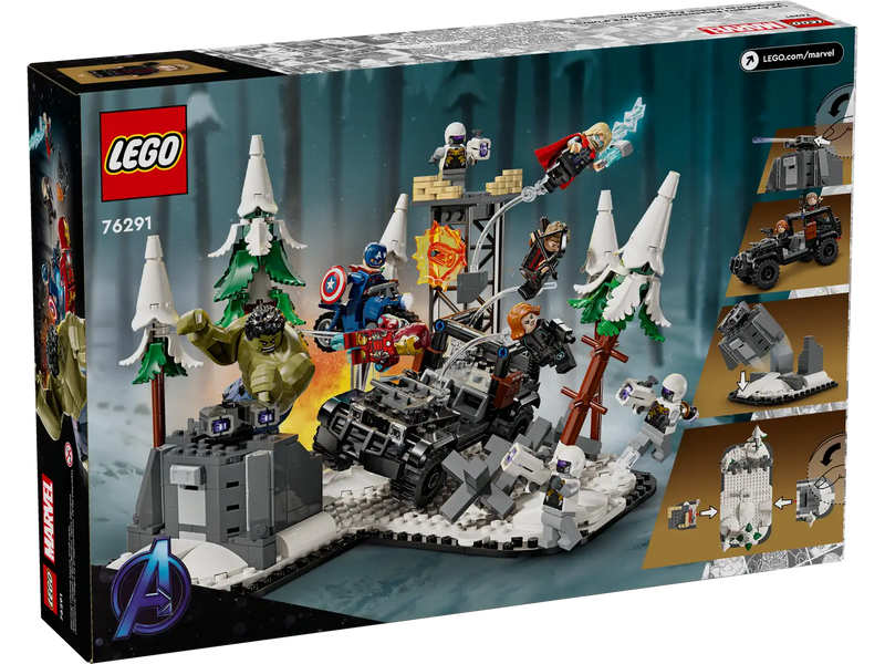 The Avengers Assemble: Age of Ultron lego set 76291