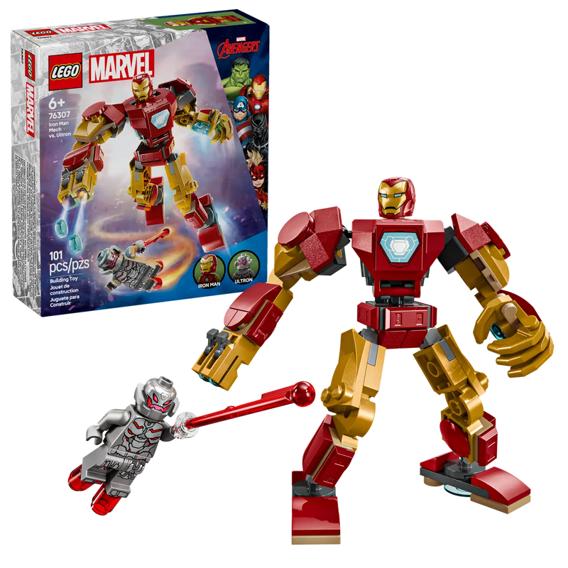 Lego Iron Man Mech vs. Ultron 76307