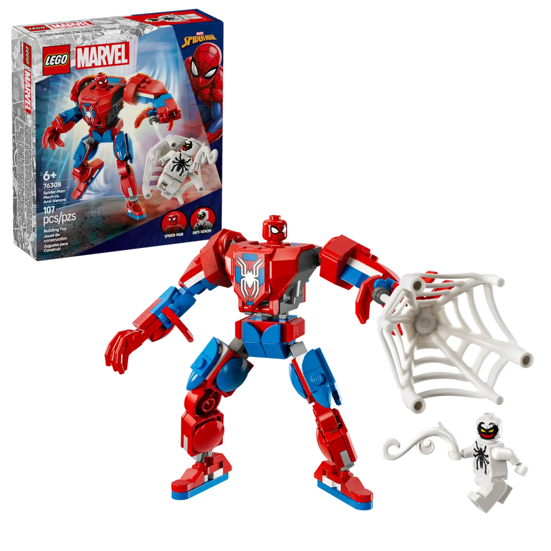 Lego Spider-Man Mech vs. Anti-Venom 76308