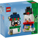 LEGO Iconic Snowman Ornaments 40812