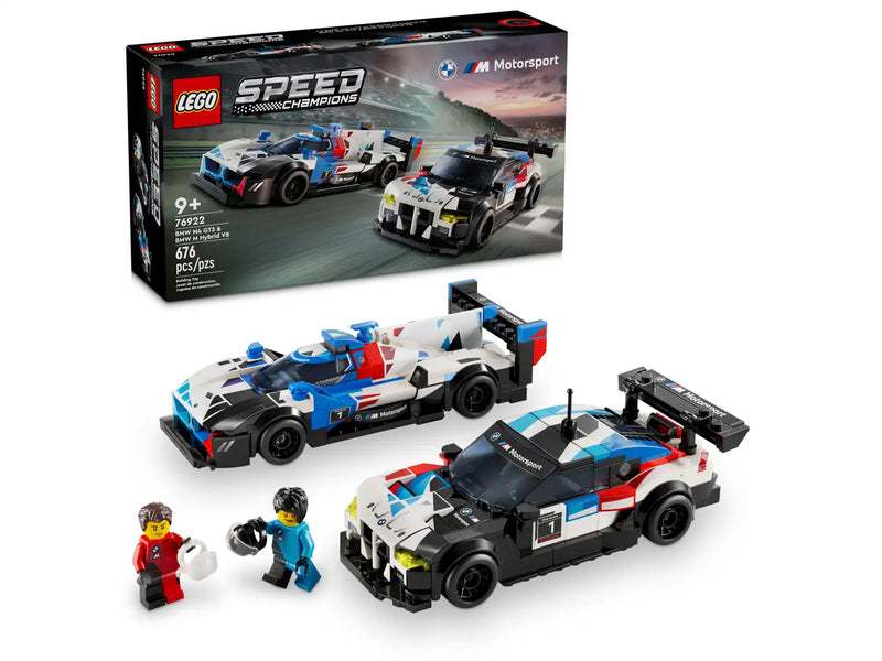 Lego BMW M4 GT3 & BMW M Hybrid V8 Race Cars 76922