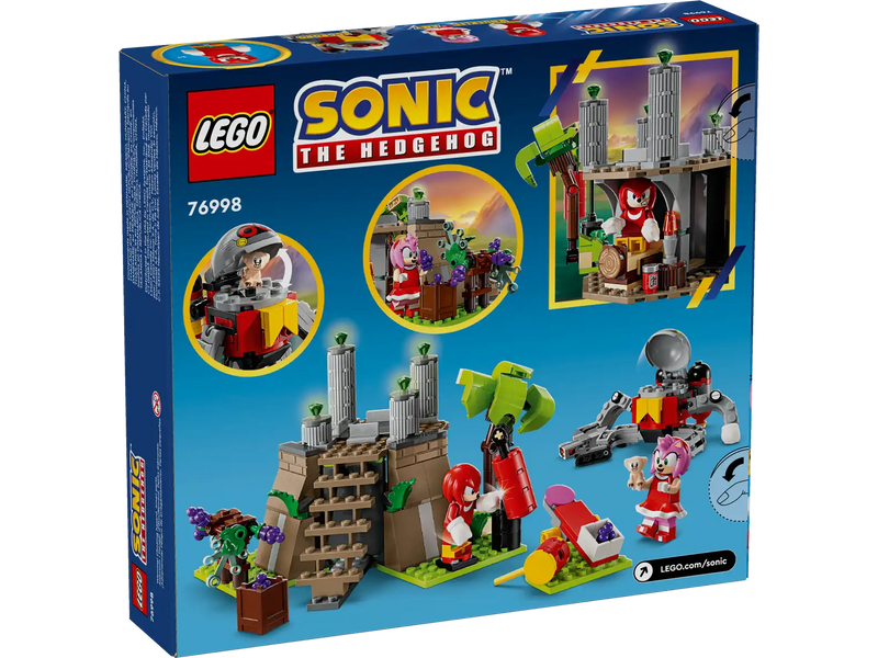 Knuckles and the Master Emerald Shrine lego 76998