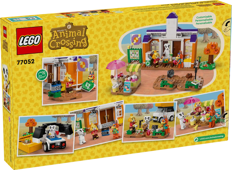 Animal crossing K.K.'s Concert at the Plaza lego 77052