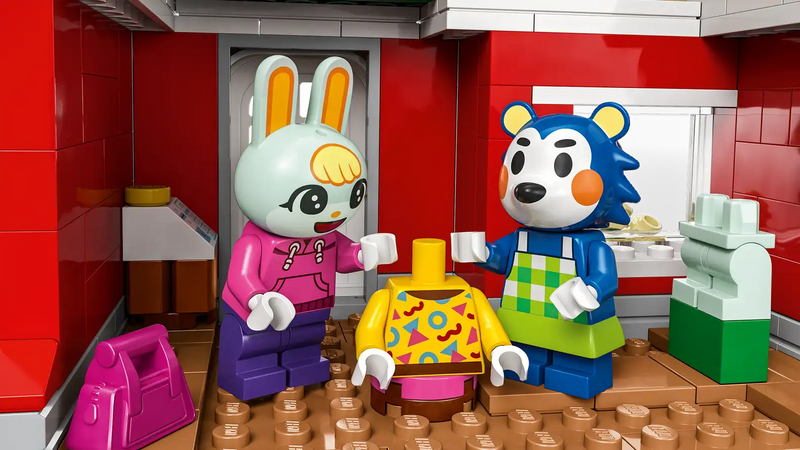 Lego Able Sisters Clothing Shop animal crossing 77055