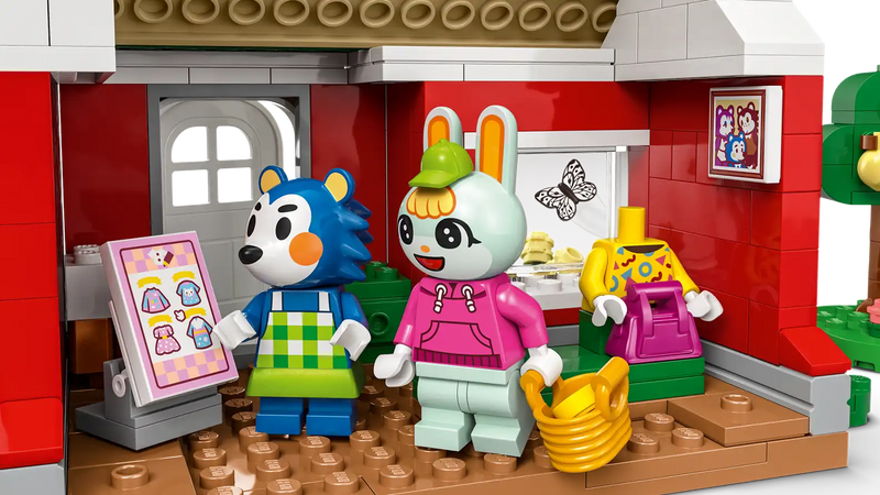 Lego Able Sisters Clothing Shop animal crossing 77055