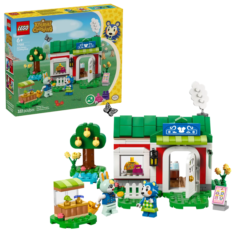 Lego Able Sisters Clothing Shop animal crossing 77055