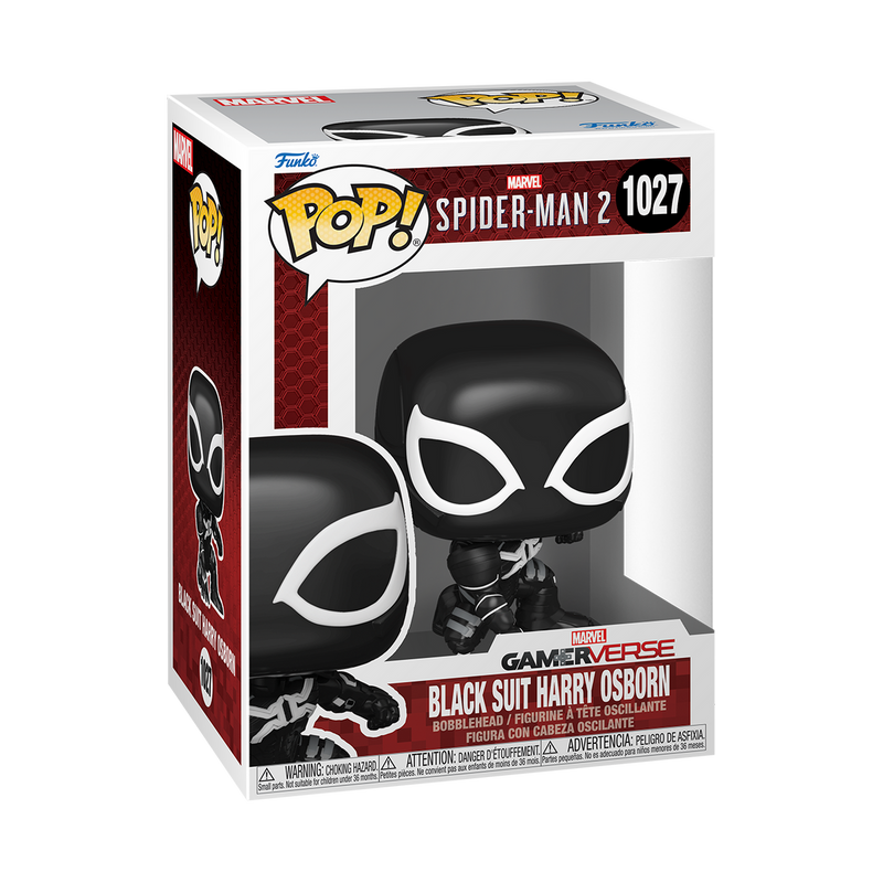 Black suit Harry osborn spiderverse funko pop