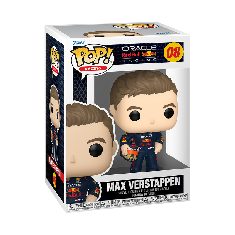 Max Verstappen red bull funko pop