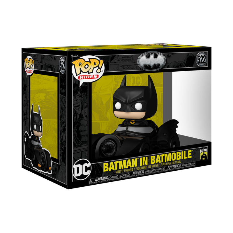 Batman in Batmobile funko pop