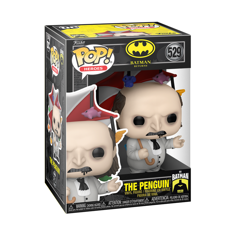 The Penguin funko pop from Batman returns