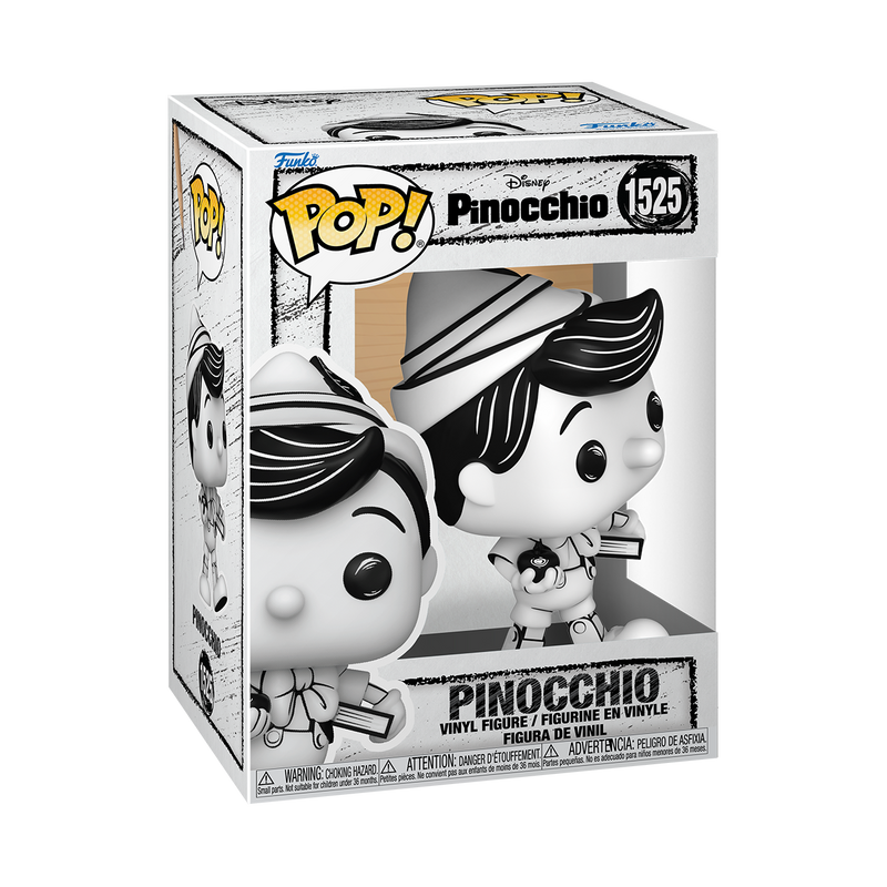 Pinocchio disney pencil sketch funko pop