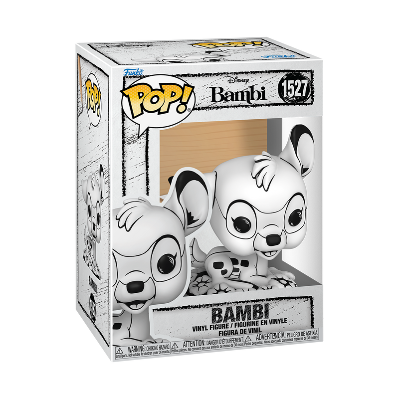 Bambi disney pencil sketch funko pop