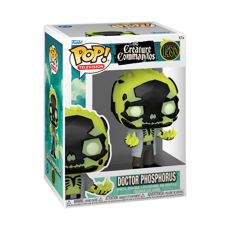 DC comics creature commandos Doctor Phosphorus  funko pop