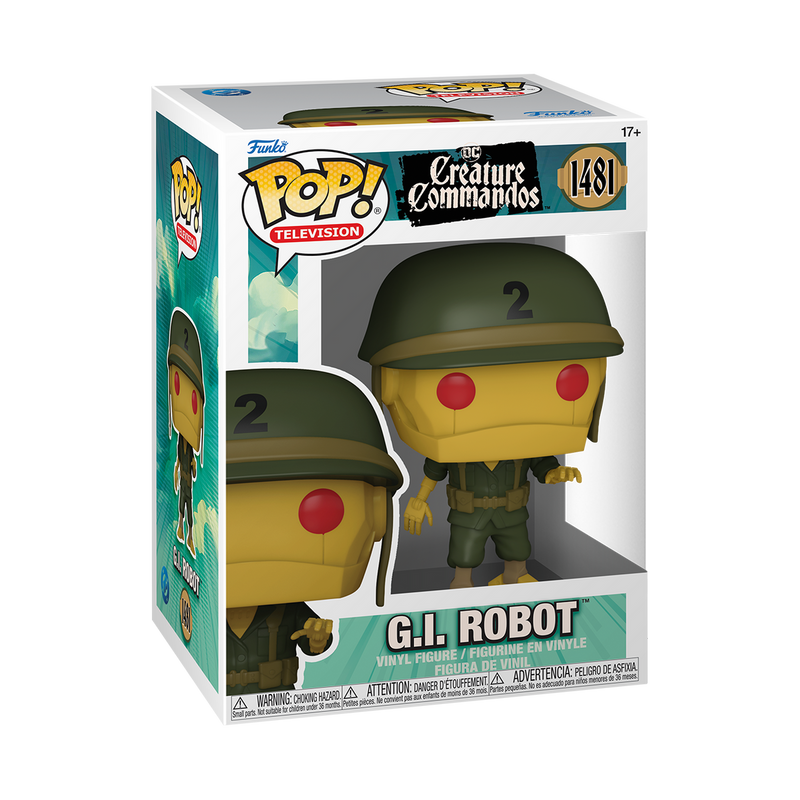 DC comics creature commandos GI Robot  funko pop