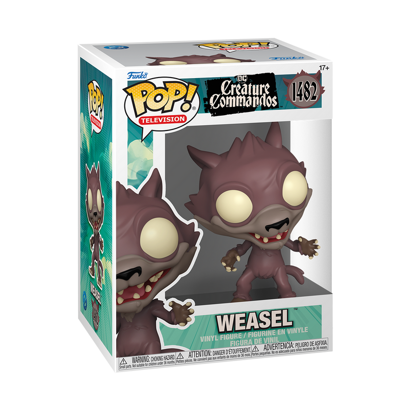 DC comics creature commandos Weasel funko pop