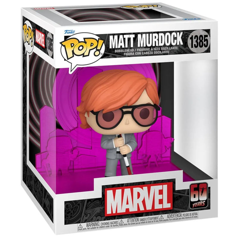 Funko Pop! Deluxe – Marvel: Daredevil (60th Anniversary) – Matt Murdock Collectable Vinyl Figure