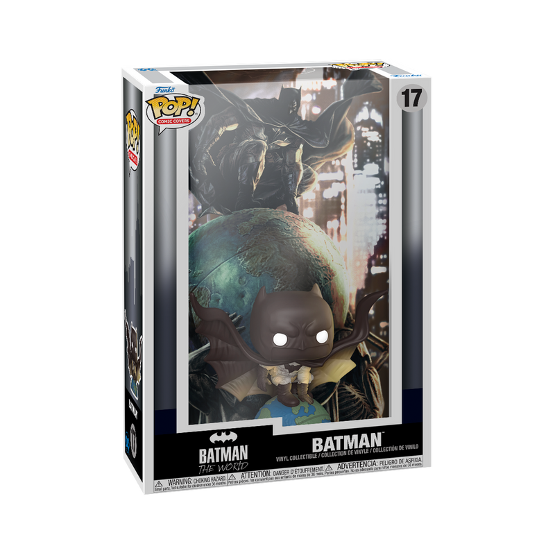 Batman the world funko pop comic cover