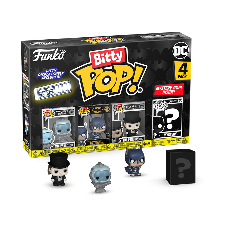 Batman bitty pop set options