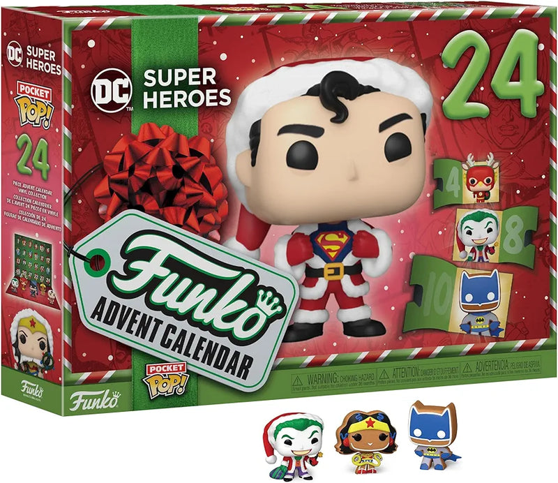 Funko DC comics Christmas heroes calendar