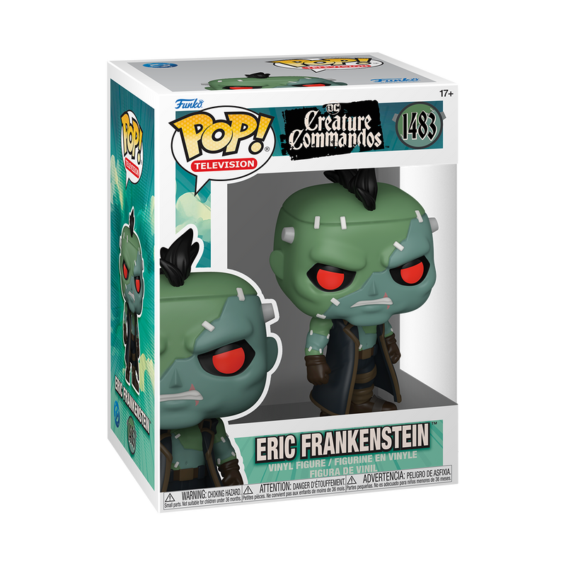 Dc comics creature  commandos Eric frankenstein funko pop