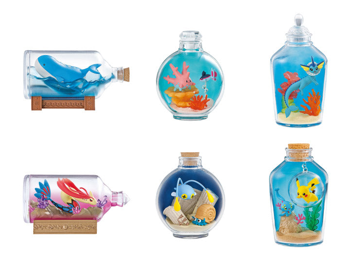 Pokemon Aqua bottle single pack by re ment