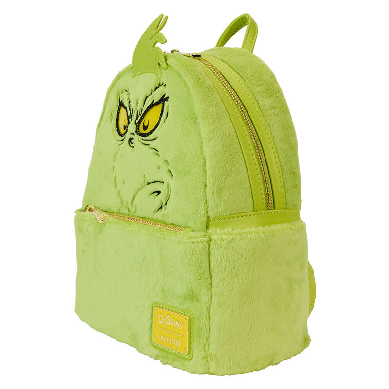 Dr Seuss Grinch Light Up Loungefly Mini Backpack