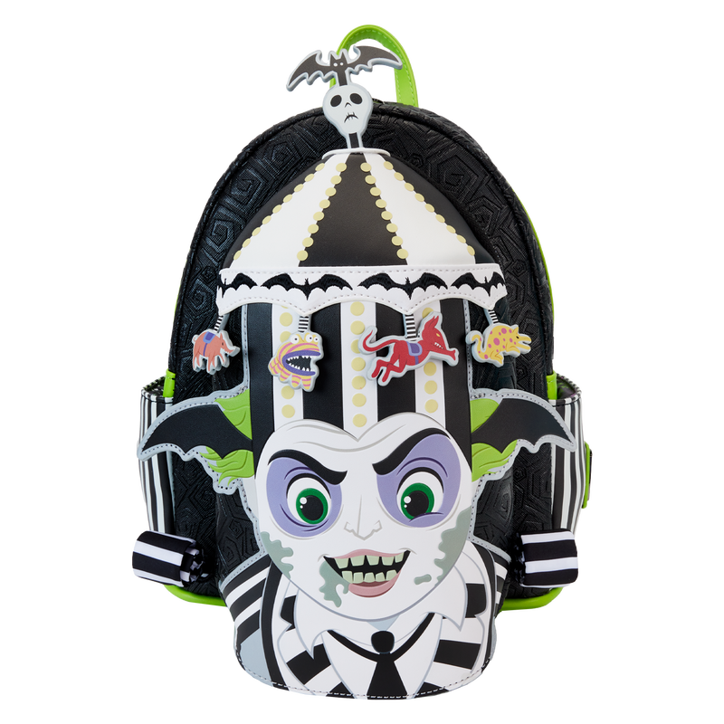 Beetlejuice Carousel Hat Cosplay Mini Backpack