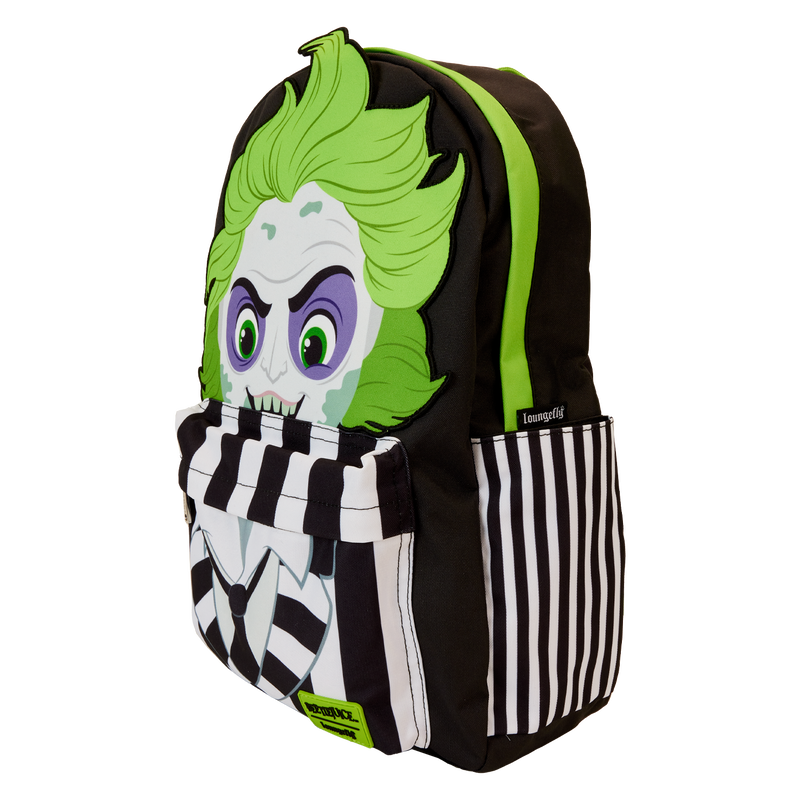 Loungefly Beetlejuice nylon cosplay full size backpack