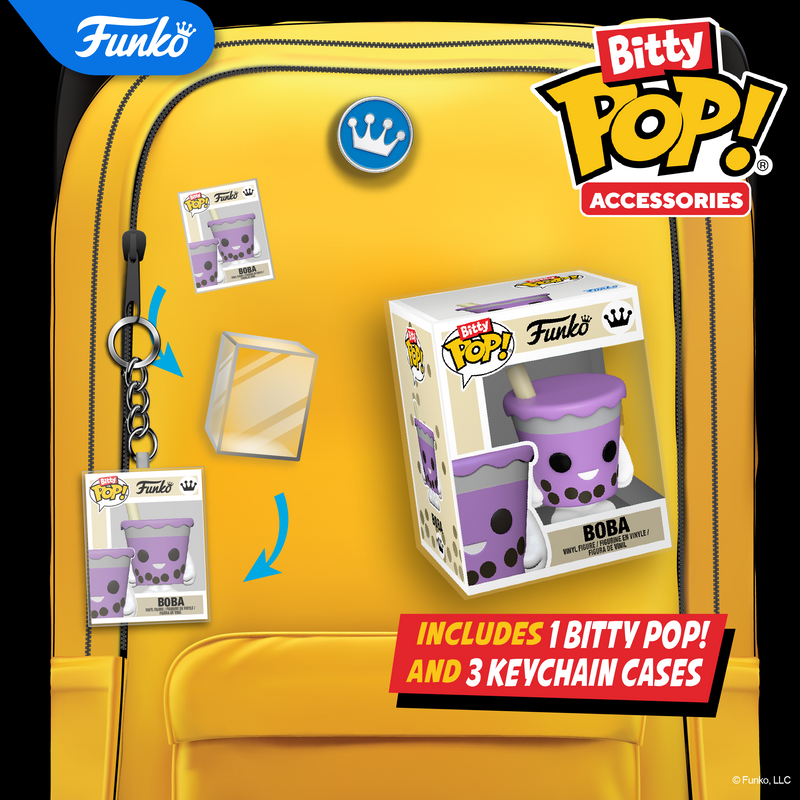 Bitty pop and keychain set