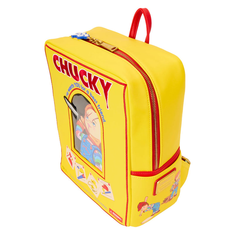 LOUNGEFLY
CHUCKY BOX MINI BACKPACK - CHILD'S PLAY