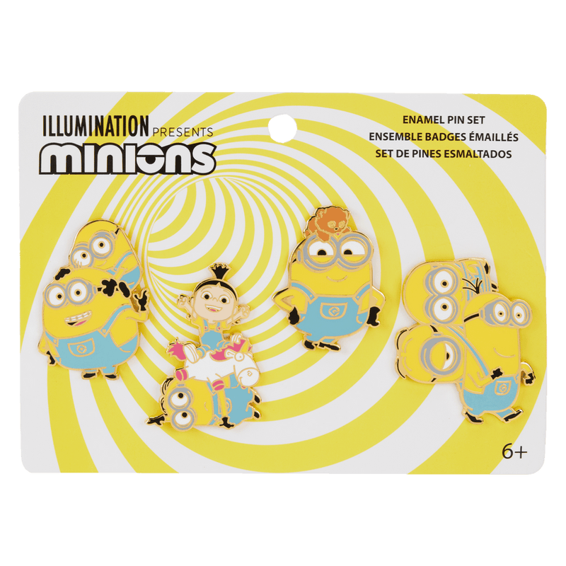 LOUNGEFLY
DESPICABLE ME 4-PACK PIN SET