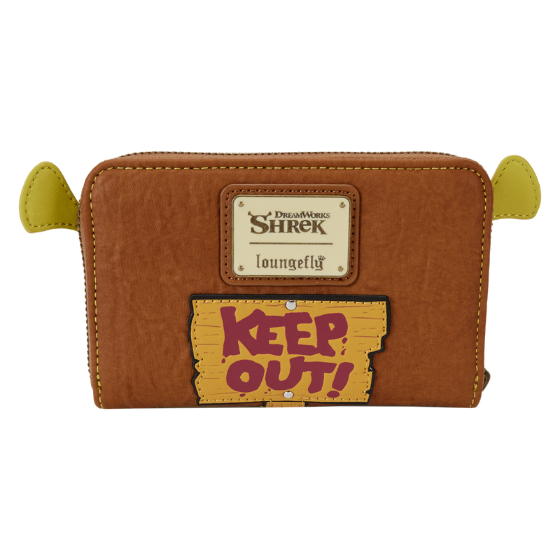 LOUNGEFLY
SHREK KEEP OUT COSPLAY ZIP AROUND WALLET - DREAMWORKS