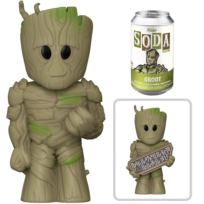 Groot soda figure from Guardian of the galaxy volume 3
