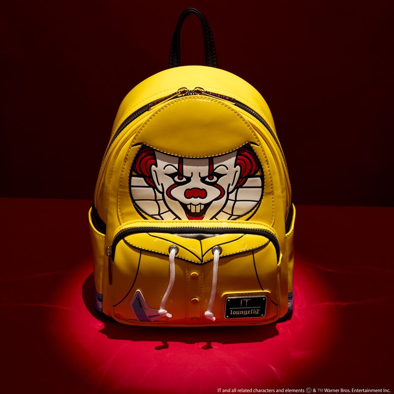 LOUNGEFLY
PENNYWISE RAINCOAT COSPLAY MINI BACKPACK - IT