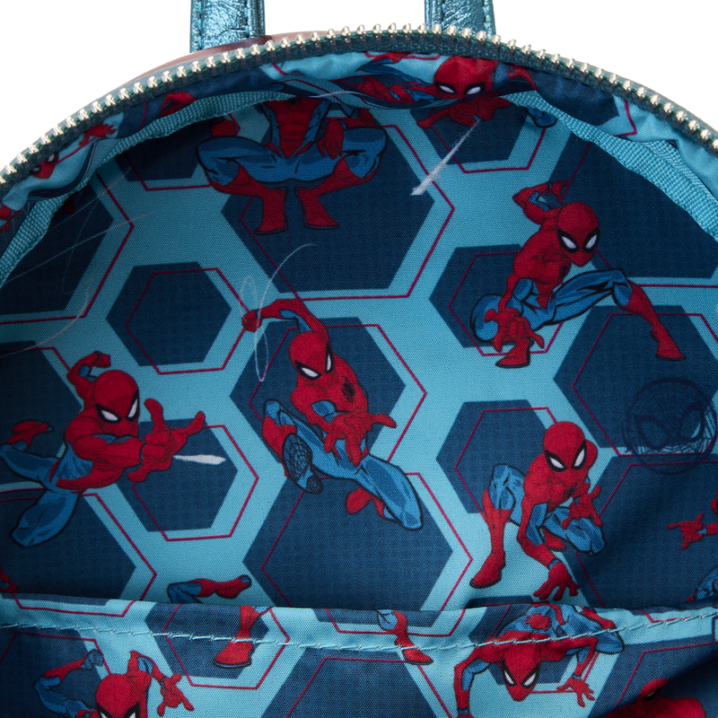 METALLIC SPIDER-MAN COSPLAY MINI BACKPACK - MARVEL