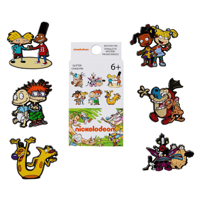 LOUNGEFLY
NICKELODEON RETRO BLIND BOX PIN single