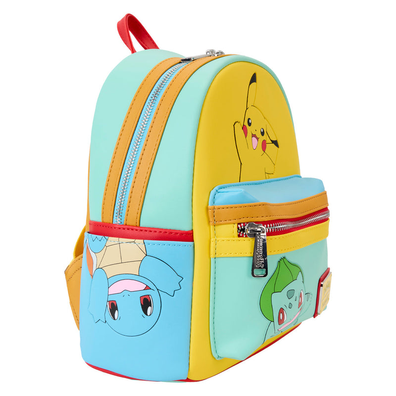 LOUNGEFLY
COLOUR BLOCK MINI BACKPACK - POKÉMON