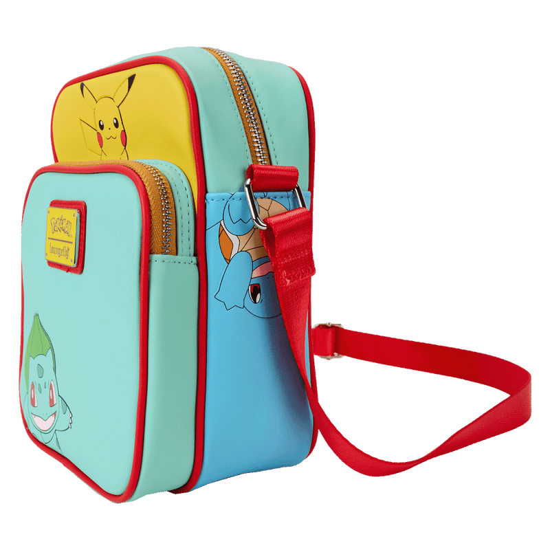 LOUNGEFLY
COLOUR BLOCK CROSSBODY BAG - POKÉMON