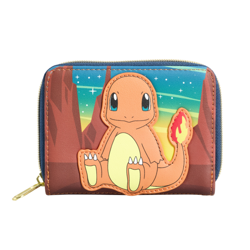 Charmander Pokémon Loungefly Zip Around Wallet pre order