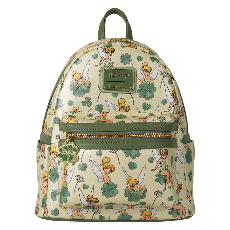 Loungefly Tinkerbell 4 leaf clover mini backpack