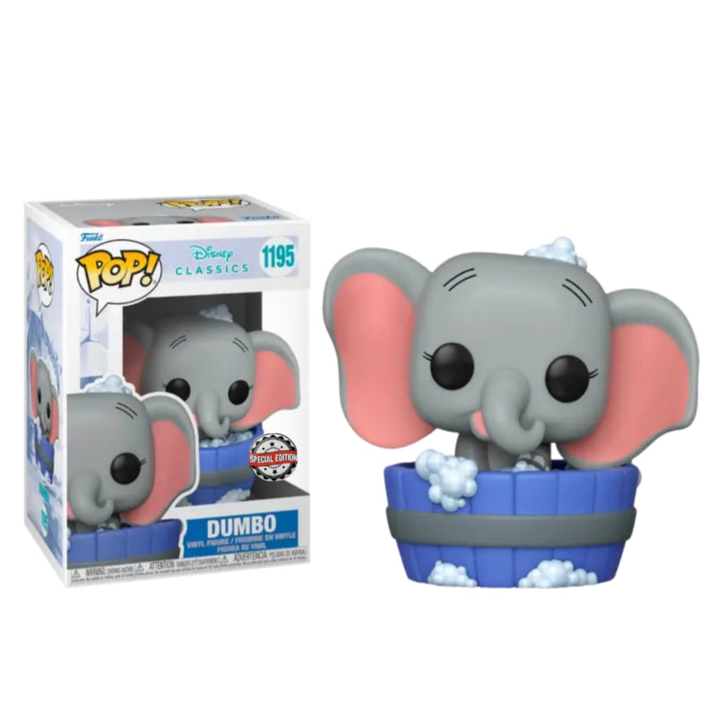 Dumbo in Bathtub special edition funko pop