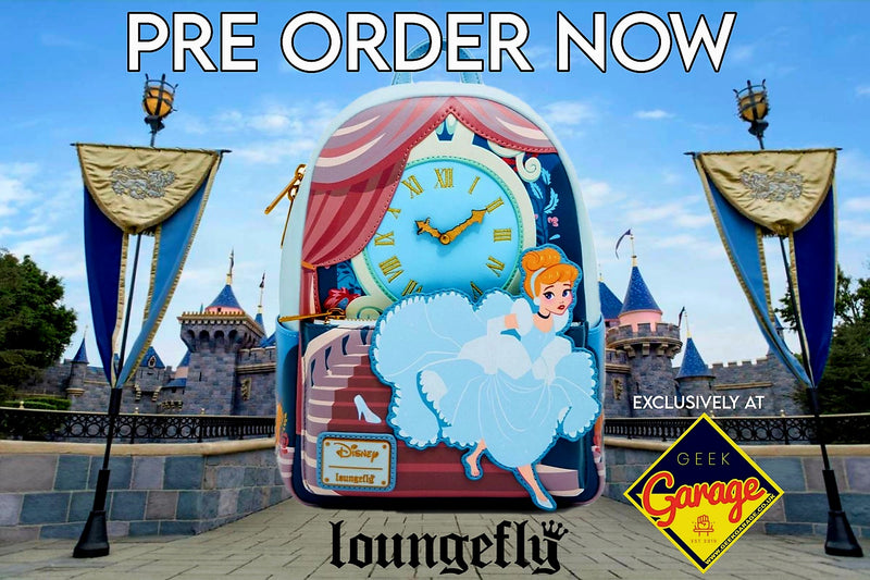 Loungefly EMEA Exclusive Disney Cinderella Running scene MINI BACKPACK IN STOCK
