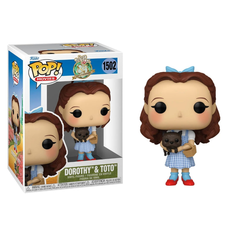 POP!
Dorothy and Toto - THE WIZARD OF OZ funko pop