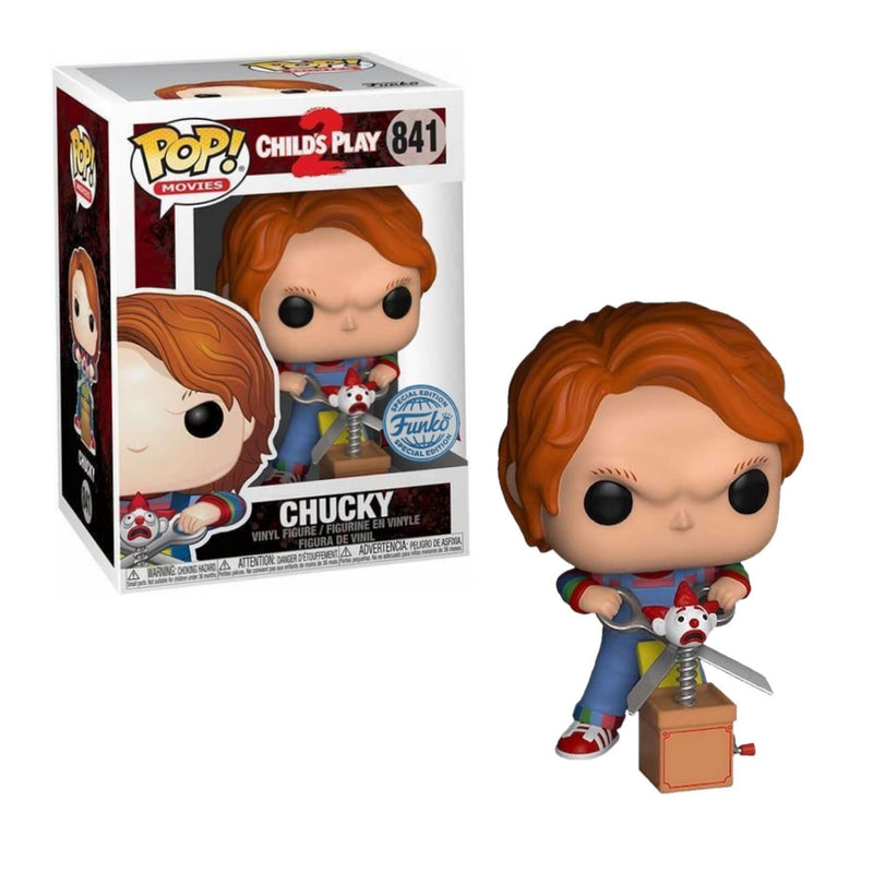 Chucky with scissors funko pop special edition