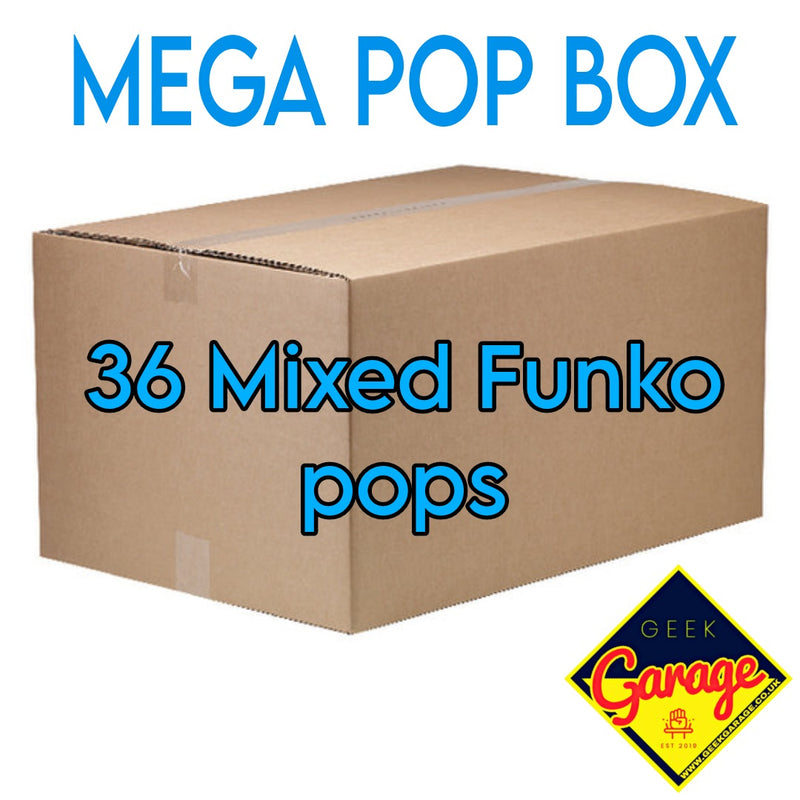 Mega funko pop box of 36 pops